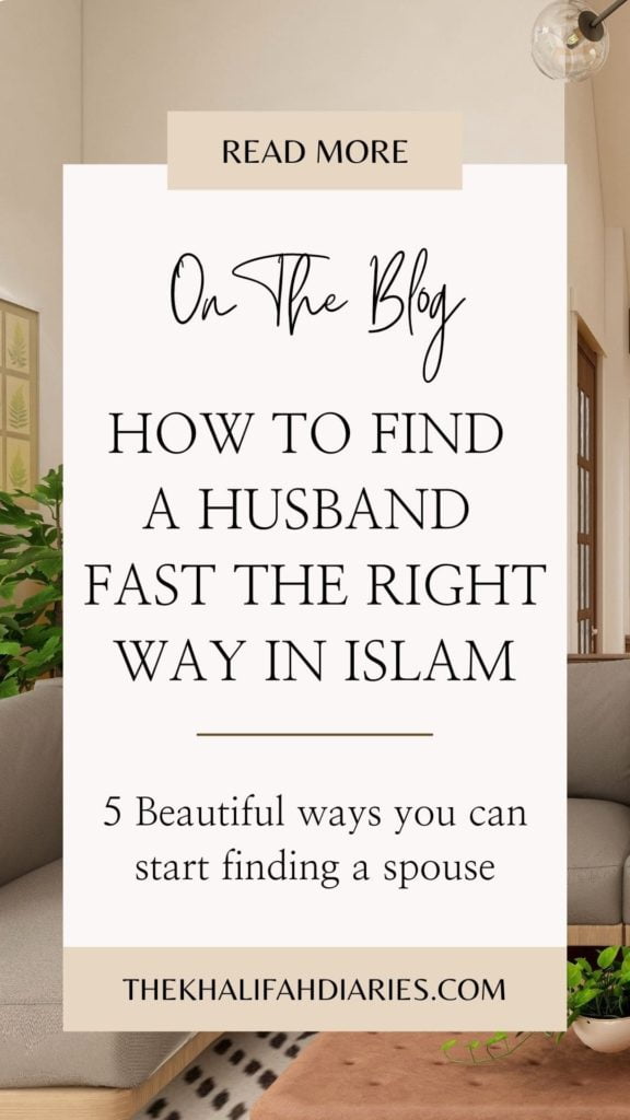 find a husband in Islam