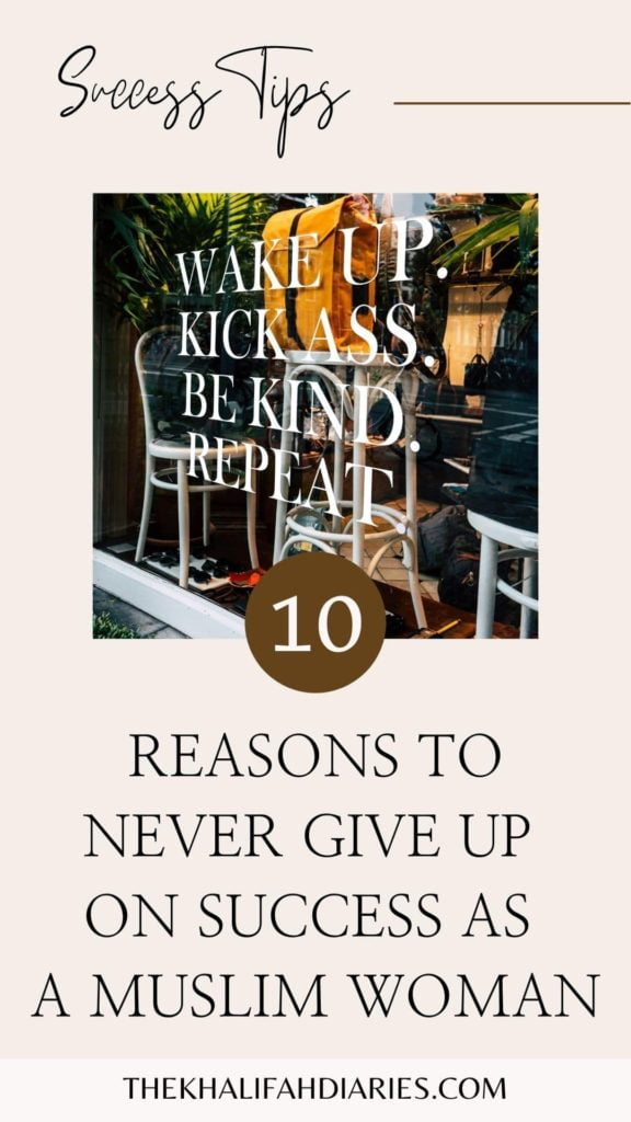 Muslims don't give up