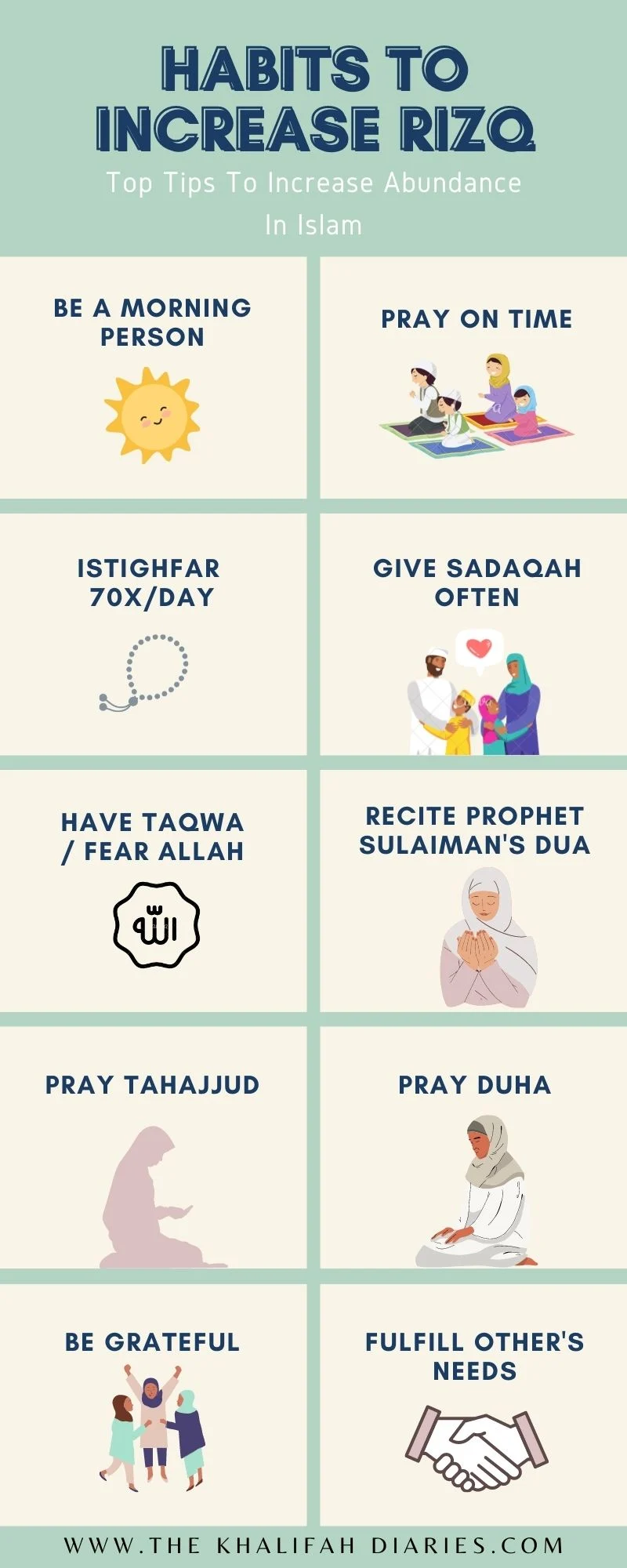 MuslimSG  Doa Dhuha and Duas for Sustenance and Wealth