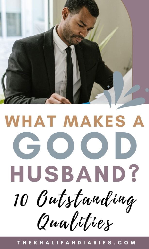 qualities of a good husband