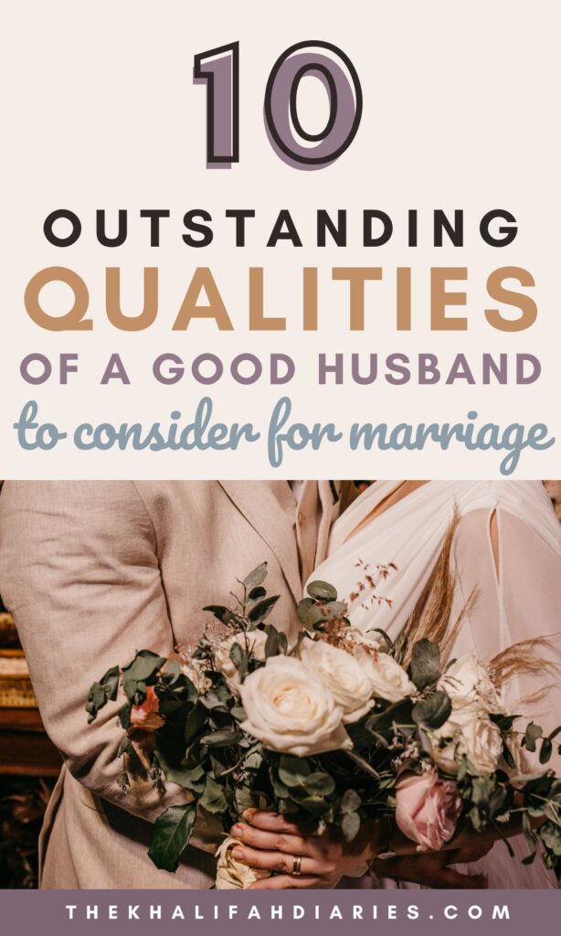 qualities of a good husband