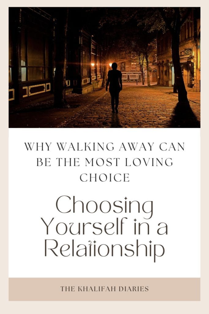 choosing yourself in a relationship