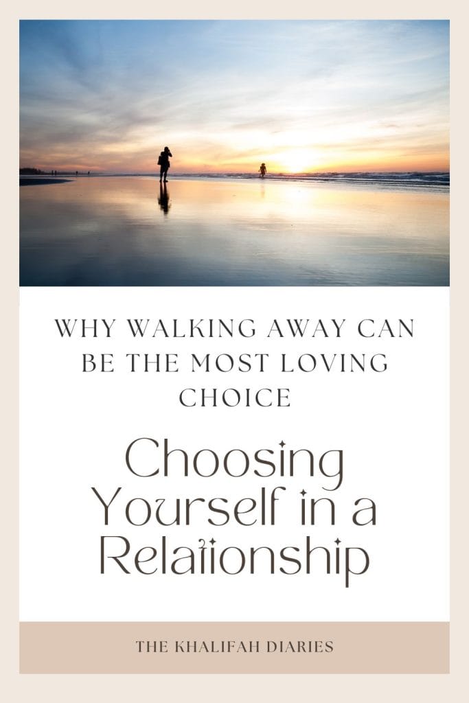 choosing yourself in a relationship